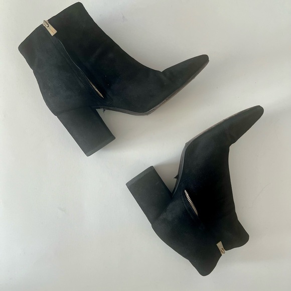 Anine Bing Black Suede Boots Size 37 - Picture 5 of 7